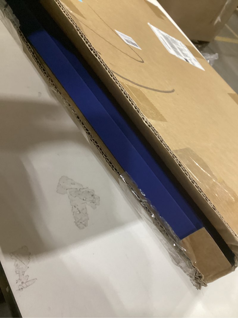 Condition photo showing Good Condition for wyooxoo 20x24 Picture Frame Dark Blue Solid Wood Photo Frames Display Pictures 16x20 with Mat or 20x24 Without Mat Colorful Frame For Horizontal Vertical Wall Mounting Dark blue 20" x 24" ( 1 Pack )