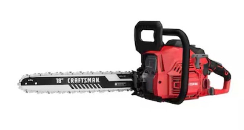 craftsman s1800 42-cc 2-cycle 18-in gas chainsaw