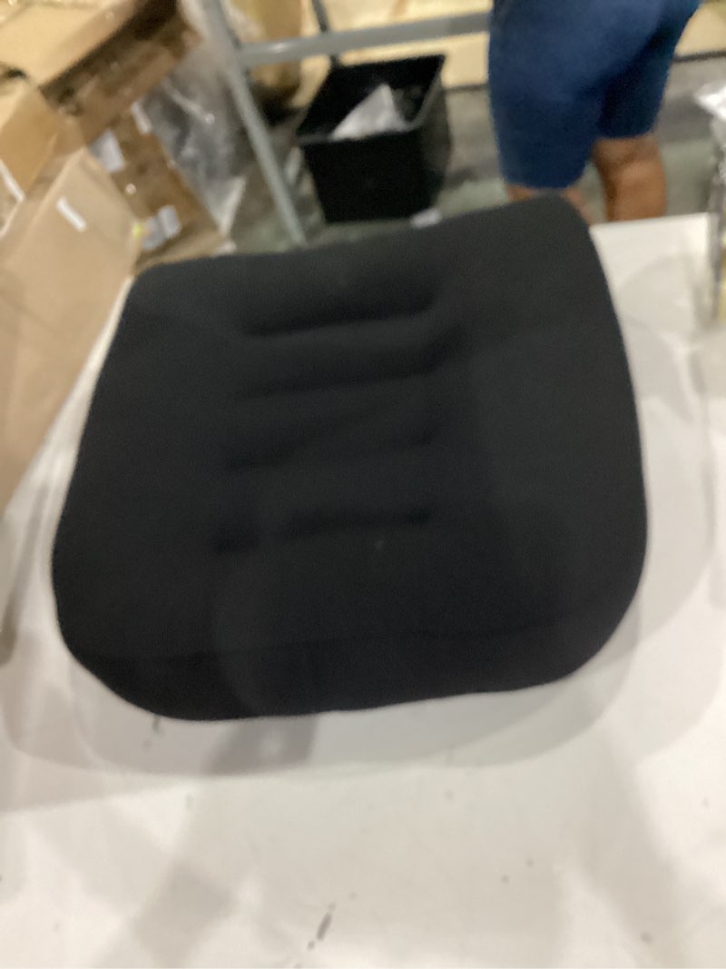 Condition photo showing Good Condition for office chair cushions for back and butt, ergonomic chair/seat cushion for long sitting, sitting pillow for automobile, wheelchair, computer, office chair hip support black