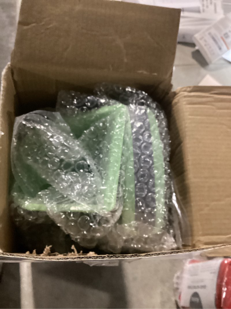 Condition photo showing Good Condition for ONCE FOR ALL Upgrade Safe Mandoline Slicer Plus, Adjustable Vegetable Food Chopper Potato Fries French Fry Cutter, Detachable Blade, Kitchen Chopping Artifact, New Kitchen Gift JS03 Green