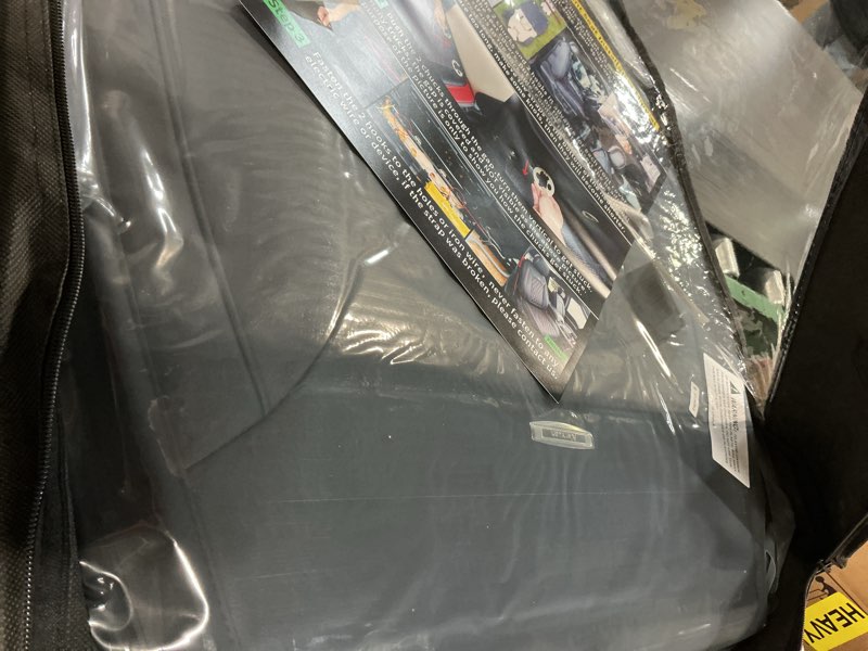 Condition photo showing Good Condition for Aierxuan Front Car Seat Covers Custom Fit 2009-2026 Ford F150, 2017-2026 F250 F350 F450 Super Duty Crew Cab Regular Cab Super Cab, Automotive Vehicle Cushion with Waterproof Leather (Black) Black Front seat cover (2 pcs)