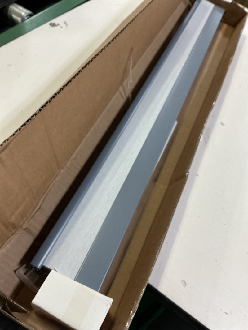 Condition photo showing Good Condition for LazBlinds Cordless Cellular Shades, Blackout Privacy Honeycomb Shades for Home, Thermal Insulation Noise Reduction Blinds for Windows, 27'' W x 48'' H, Dark Grey Blackout-dark Grey 27'' W x 48'' H