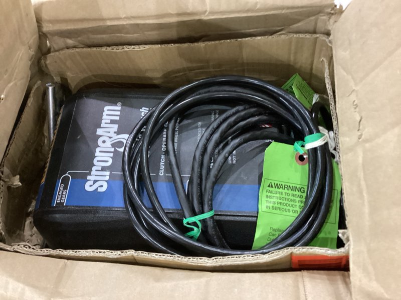 Condition photo showing New/Like New for Dutton-Lainson Company - StrongArm 120V AC Electric Winch with Remote Control, 2,700 lb. Single-Line Capacity, 4,000 lb. Double-Line Capacity, 50' Galvanized Aircraft Cable, Made in the USA