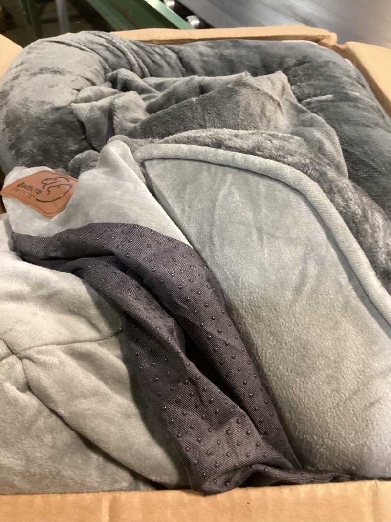 Condition photo showing Good Condition for bedsure orthopedic dog bed for large dogs - big washable dog sofa beds large, supportive foam pet couch bed with removable washable cover, waterproof lining and nonskid bottom, grey