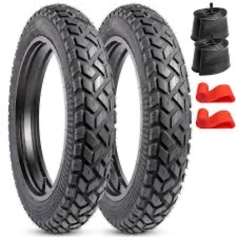 yunscm 4-pcs 20" heavy duty fat e-bike tires 20x4.0/102-406 and bike tubes 20x4.0/4.5 scharder valve