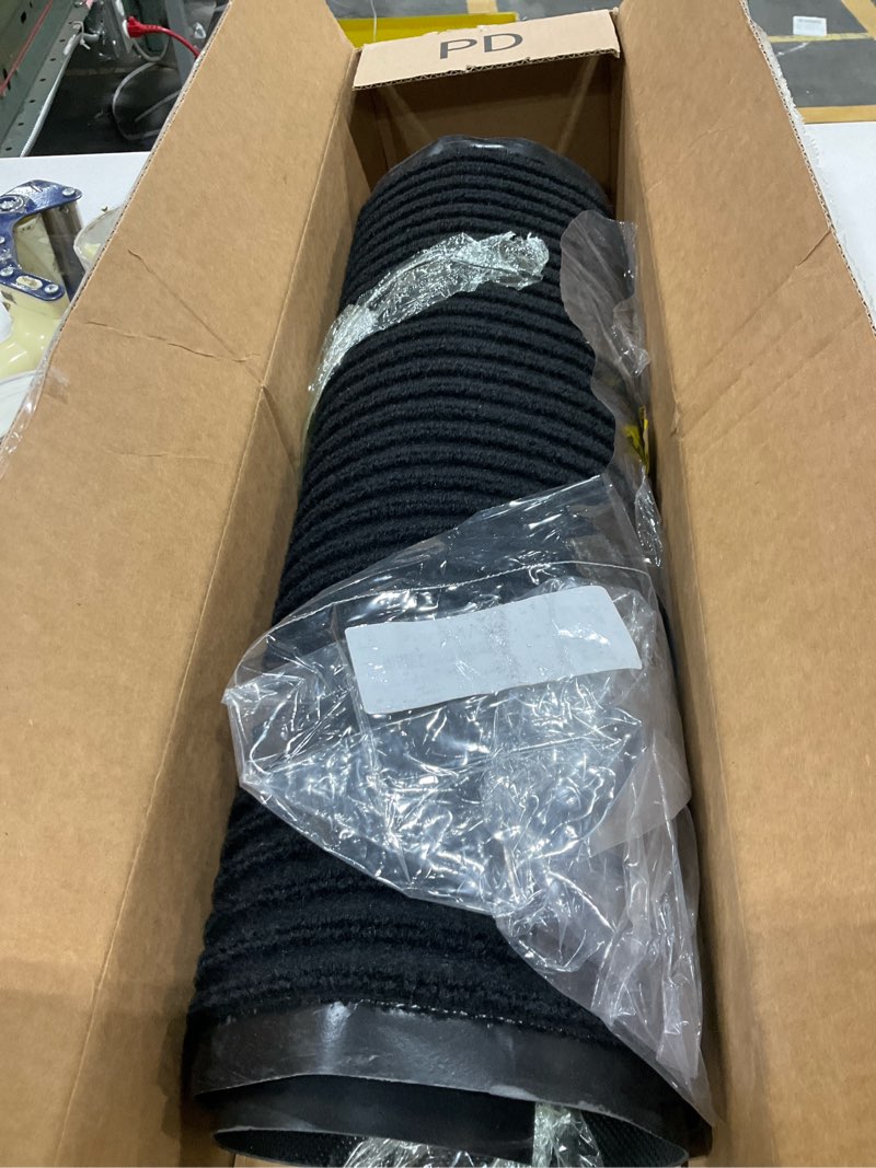 Condition photo showing As Is for OLANLY Front Door Mat Indoor Outdoor Entrance, Waterproof Heavy Duty Doormat, Fade Resistant, Low Profile, Easy Clean Patio Porch Welcome Floor Mats for Entry, 33x21, Black 33" x 21" Black