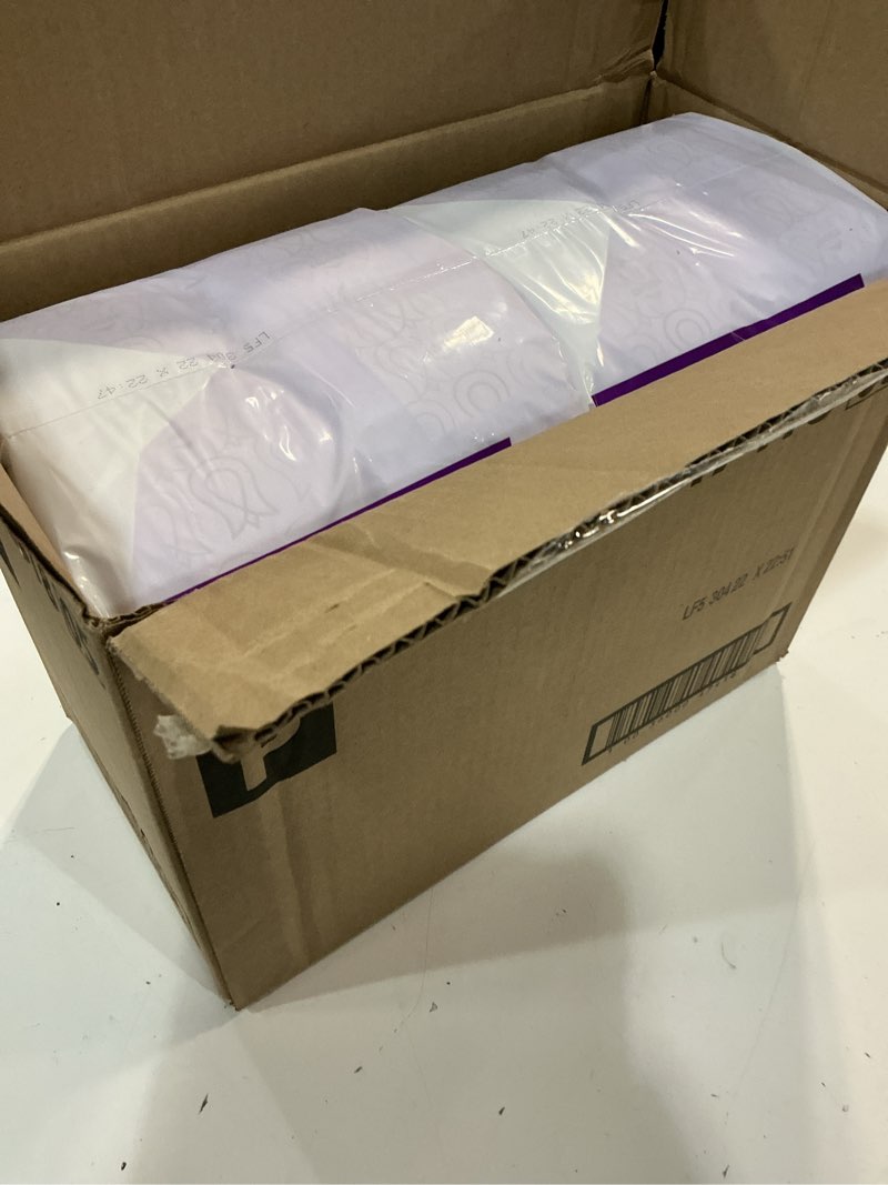 Condition photo showing New/Like New for poise incontinence & postpartum pads for bladder leaks, 5 drop maximum absorbency, regular length, 96 count, packaging may vary