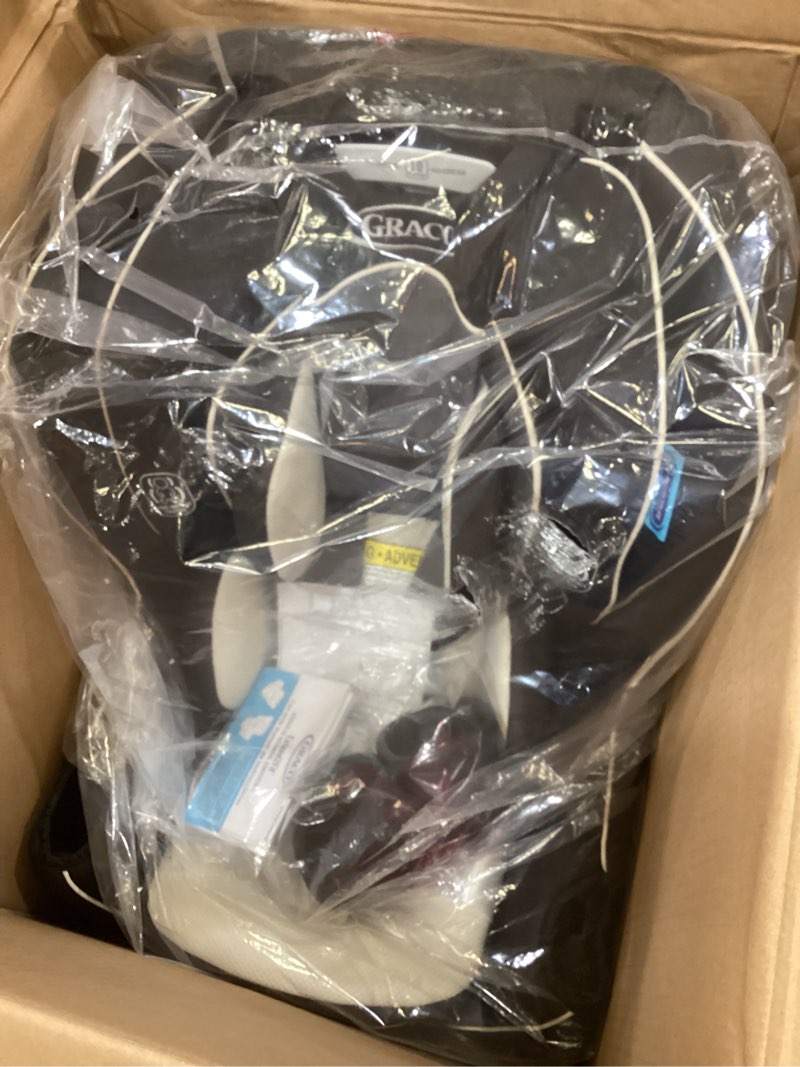 Condition photo showing Good Condition for graco extend2fit convertible car seat, rear and forward facing car seat with adjustable extension panel for extra legroom, great gift for baby shower or baby registry, gotham 2-in-1 gotham 2.0