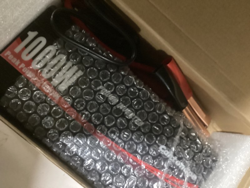 Condition photo showing New/Like New for 1000W/2000W(Peak) Car Power Inverter DC 12V/24V to 110V AC Converter with LCD Display Dual AC Outlets 3.0A USB and Type-C Car Charger Black Black 1000W