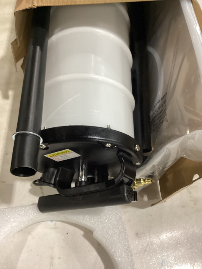 Condition photo showing Good Condition for duratech 6.5l oil extractor pump pneumatic/manual, fluid extractor with pipe storage units, oil vacuum pump extractor with comprehensive accessories, automotive oil extractor for oil change