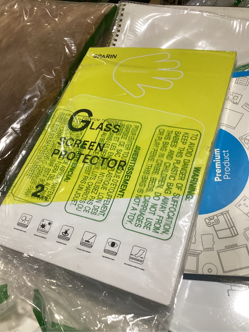 Condition photo showing Good Condition for SPARIN Paper Glass Screen Protector for iPad Air 11 Inch M3/M2 (7th/6th Generation, 2025/2024), 1Pack Tempered Glass Matte Film with Easy Installation Tray, Write Like on Paper, Apple Pencil Support