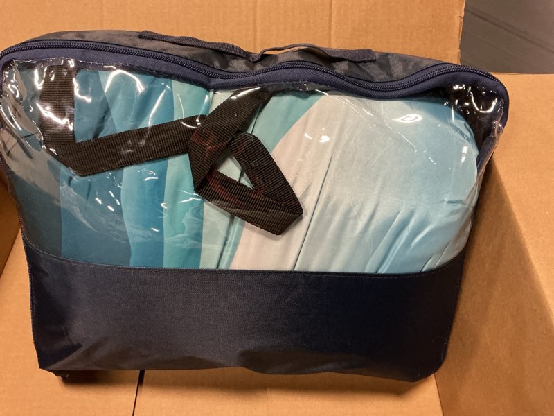 Condition photo showing Good Condition for Heated Blanket Battery Operated,12V Heated Shawl Throw Blanket,Cordless heating pad with 15000 battery,Wearable Heated Blanket,Sherpa Lining,3 Heating Set for Car,Camping,Backpacking,Hiking,Travel Gray 70"x 50"