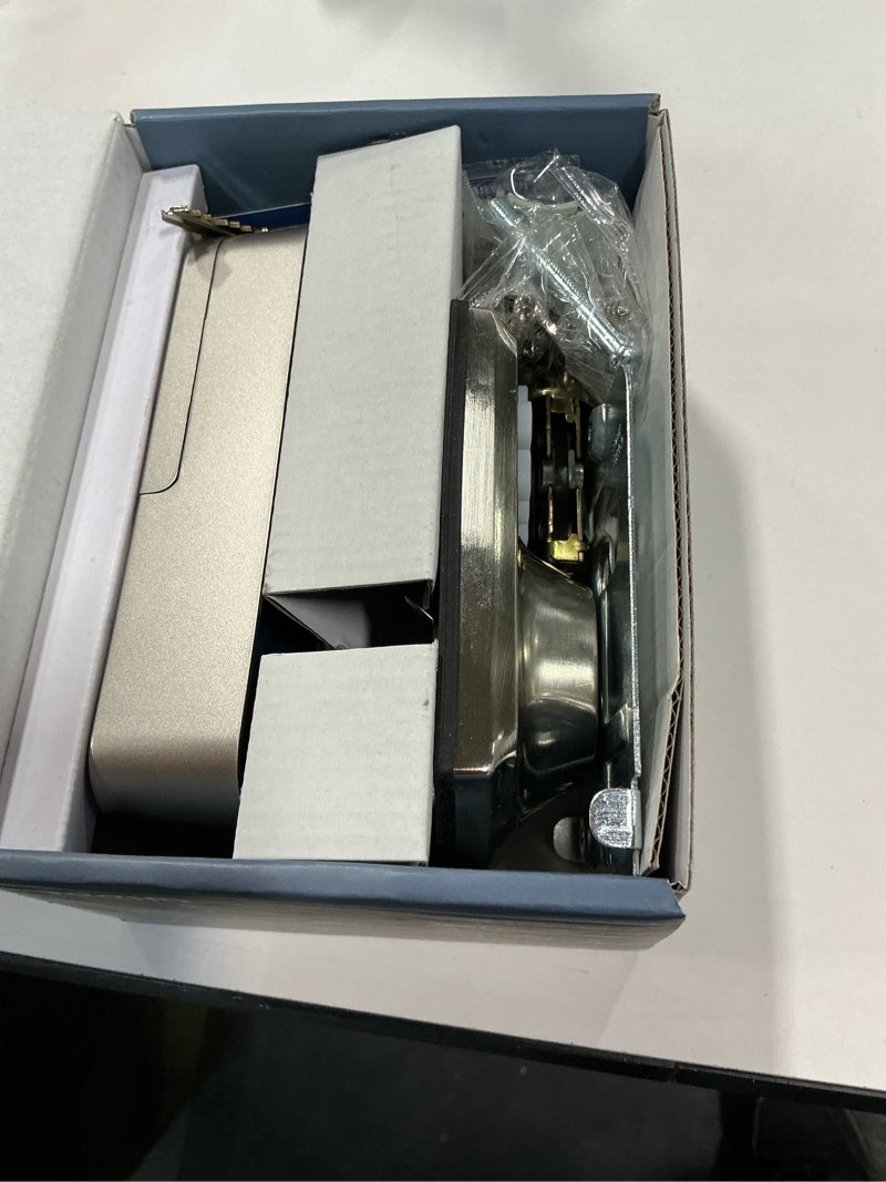 Condition photo showing Good Condition for TEEHO TE001 Keyless Entry Door Lock with Keypad - Smart Deadbolt Lock for Front Door with 2 Keys - Auto Lock - Easy Installation - Satin Nickel Traditional Satin Nickel