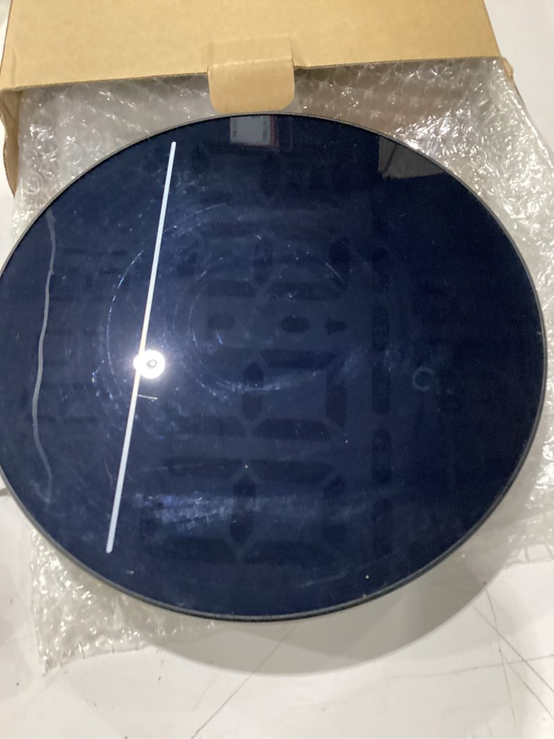 Condition photo showing Good Condition for wallarge large digital wall clock with led display, electric wall clock with temperature, auto dst, date, and day, 5-level brightness for office, bedroom, living room, classroom décor green