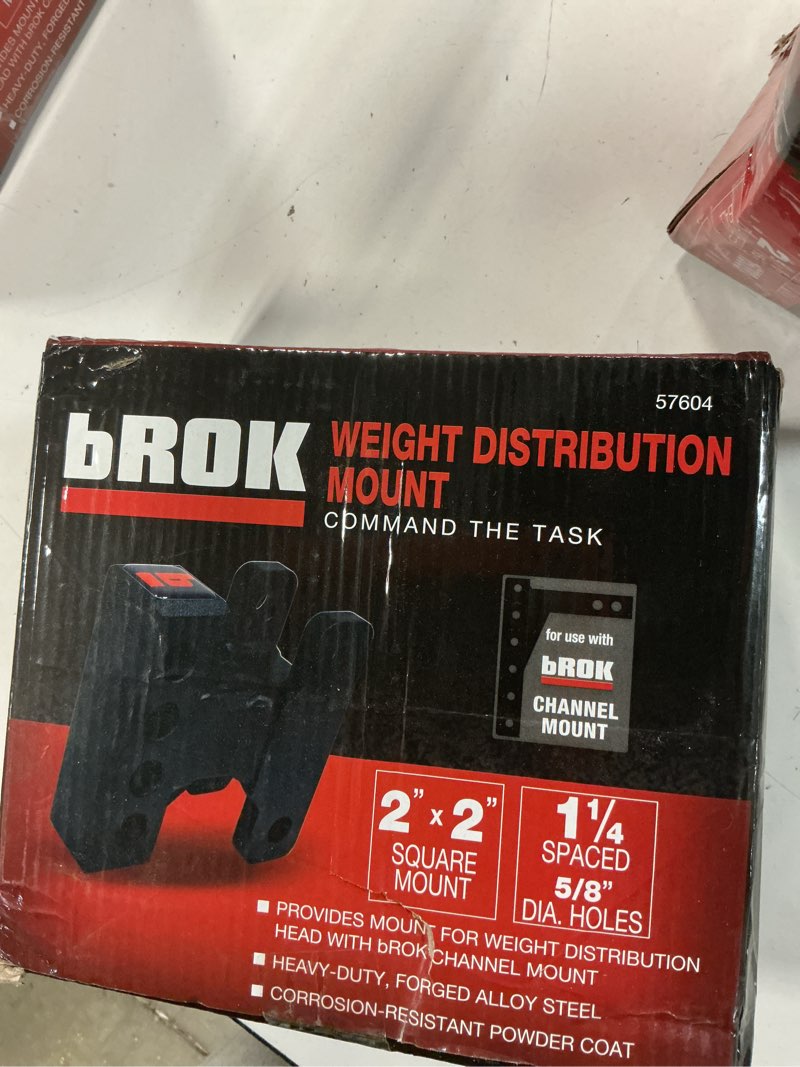 Condition photo showing Good Condition for weight distribution mount for channel mount