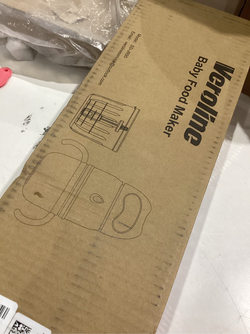 Condition photo showing Good Condition for Baby Food Maker, 10-in-1 Baby Food Processor Set with 2 Glass Bowls (600ml+300ml), Baby Food Blender for Baby Puree, Fruit, Meat, Vegatable, Baby Food Storage Containers, Baby Essentials Blue