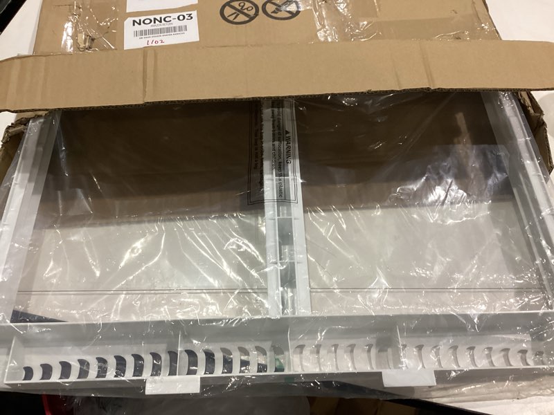 Condition photo showing Good Condition for Upgraded 240364787 Refrigerator Crisper Drawer Cover Frame & 240350608 Crisper Glass Replacement Fit for Frigidaire, Ken-more, Elec-trolux Crisper Pan Cover FFTR1814TWB, LFTR1832TF0, 253.78893016