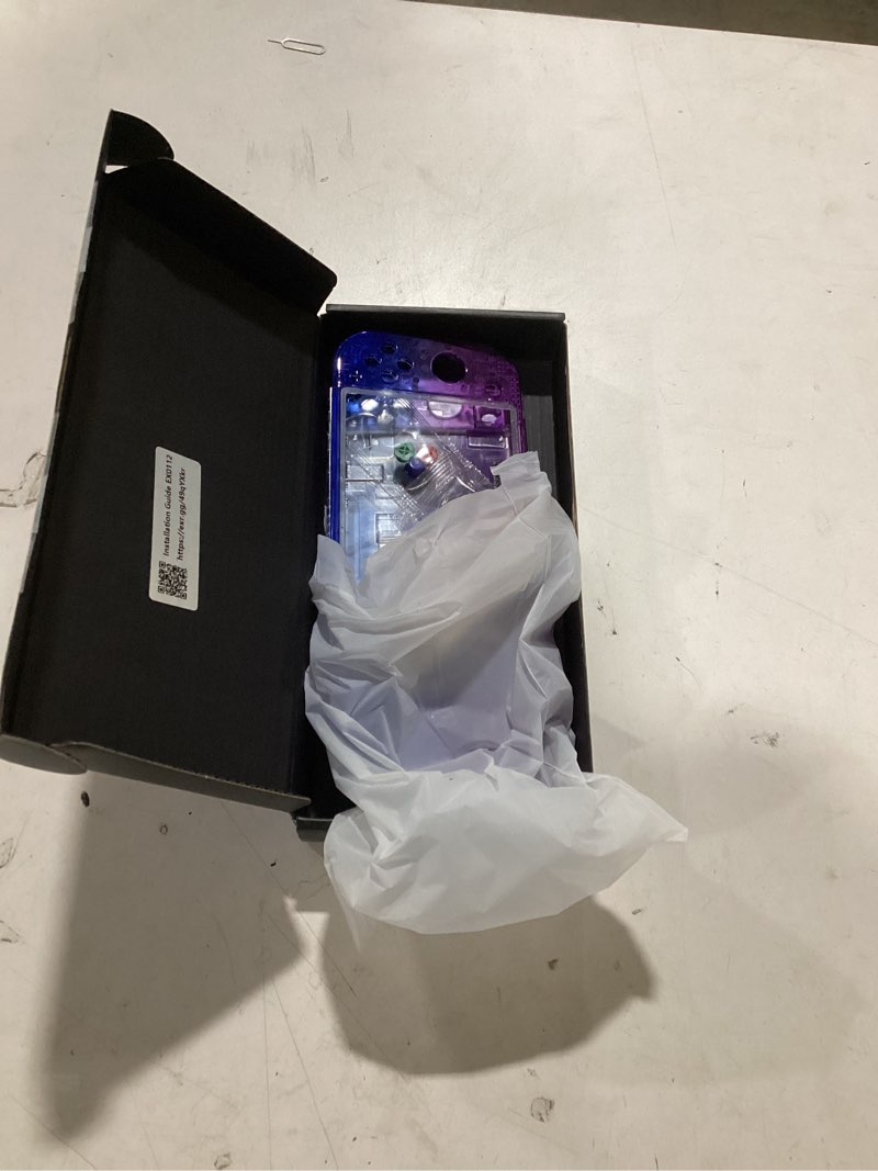 Condition photo showing Good Condition for eXtremeRate Gradient Translucent Bluebell DIY Replacement Shell for Nintendo Switch Lite, NSL Handheld Controller Housing w/Screen Protector, Custom Case Cover for Nintendo Switch Lite