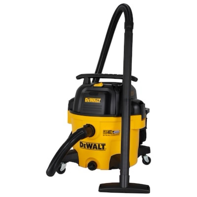 dewalt stealthsonic quiet 9-gallon 5 hp corded wet/dry shop vacuum with accessories included item #5248117 | model #dxv09p-qt