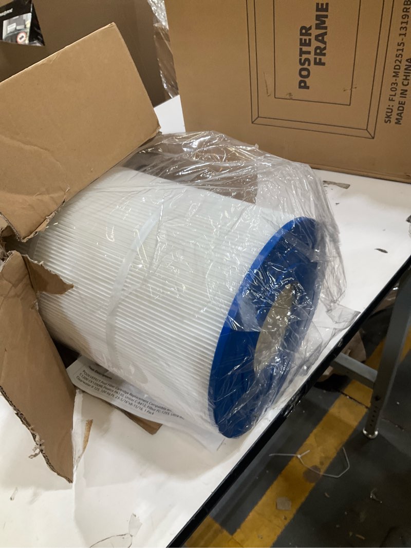 Condition photo showing Good Condition for pool filter cartridge replacement compatible with hayward c1200 cx1200re,pleatco pa120, unicel c-8412, filbur fc-1293, ultra-b2, clearwater ii 125, 120 sq.ft, 23-5/16"x8-15/16, 1 pack