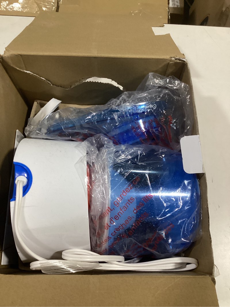 Condition photo showing As Is for Crane Steam Inhaler & Warm Mist Humidifier, 0.5 Gallon, Humidifier FSA Eligible, Blue & White, Ideal Humidifiers for Bedroom, Sinus Inhaler, Vaporizer HSA, Vaporizer For Congestion