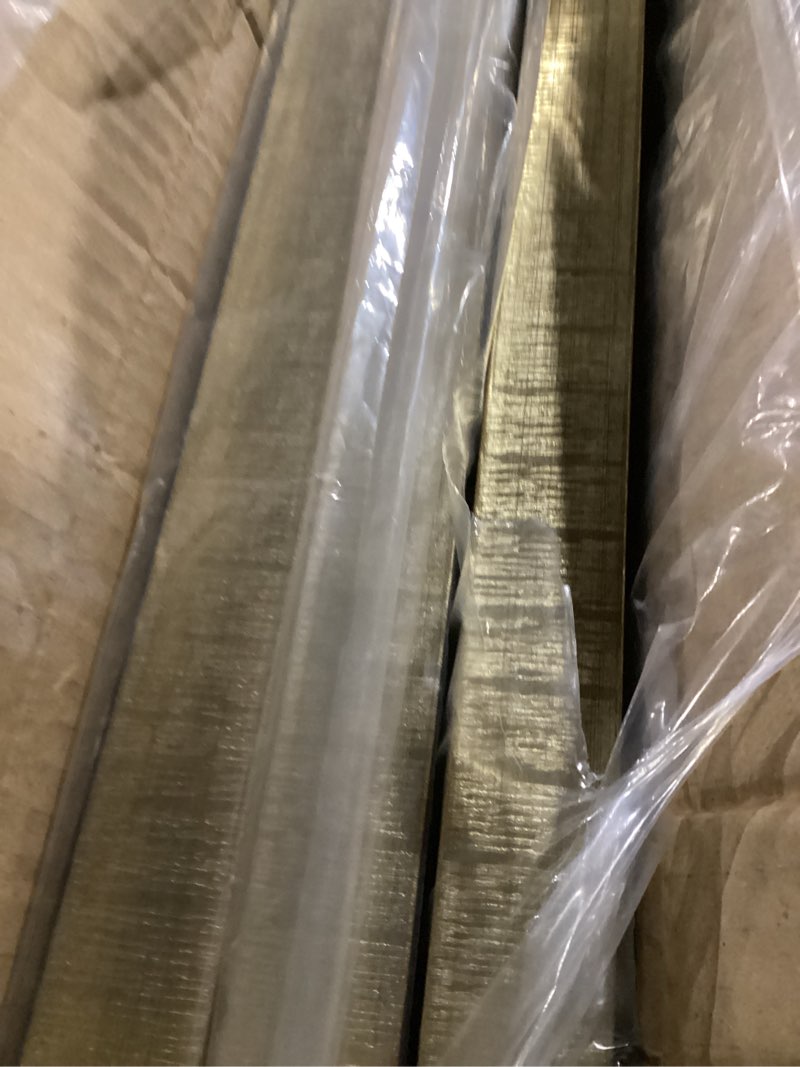 Condition photo showing New/Like New for sofoney - hand painted blue and gold abstract canvas wall art 3 piece textured blue and gray wall decor with gold foil for living room bedroom office - 20"x30"x3 panels, gold framed 30"l x 20"w a-03