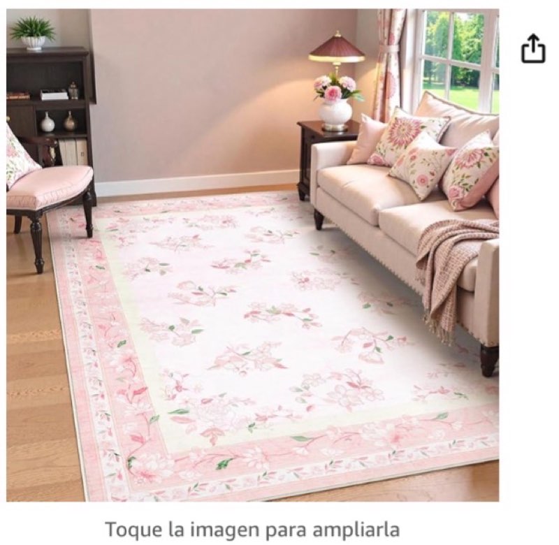 protectores›alfombras  logo de amazon prime disfruta de entrega rápida y gratis, ofertas exclusivas, además de películas y programas de tv galardonados. únete a prime us$56.99 entrega gratis entre el 28 - 30 de septiembre o entrega más rápida el sábado, 27 de septiembre entrega en fort thomas 41075 - actualizar ubicación disponible   agregar al carrito   comprar ahora enviado por amazon vendido por livebox devoluciones reembolso o reemplazo gratis por 30 días pago transacción segura  agregar un recibo de regalo para facilitar las devoluciones agregar a la lista   toque la imagen para ampliarla                  3+    livebox alfombra bohemia suave de 5 x 7 pies para bebé, de lana sintética ligera, color rosa, antideslizante, ultrafina, lavable a máquina, para habitación de niñas, no desprende pelo, para comedor