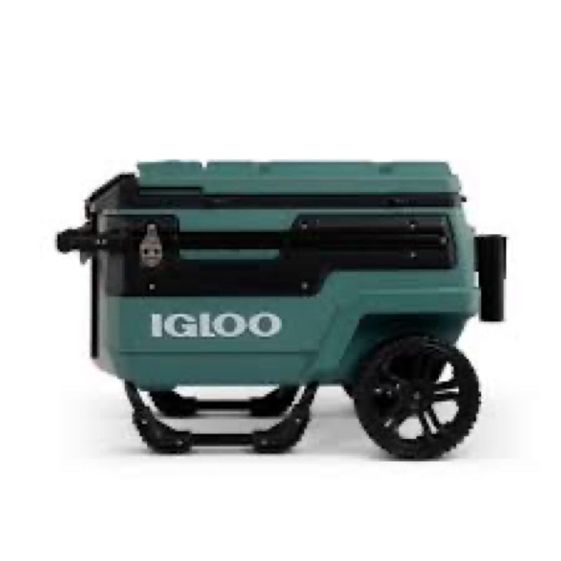 Igloo Trailmate Journey 70Qt Wheeled Cooler, Insulated Hard Shell Ice Chest
