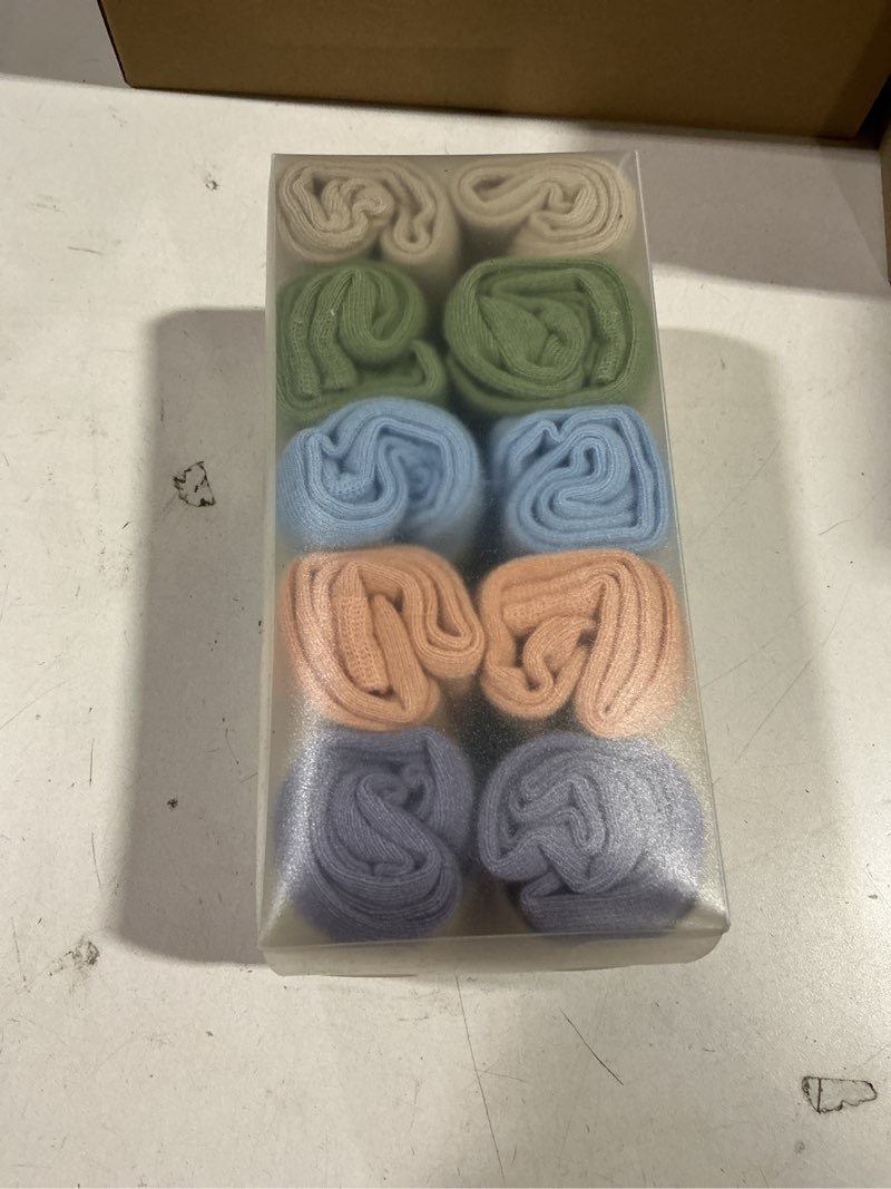 Condition photo showing New/Like New for J-BOX Women's Cotton Athletic Socks - Low Cut, Casual, 5 pairs 6-9 