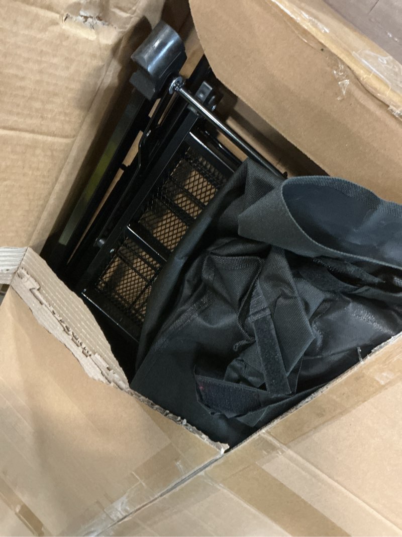 Condition photo showing Good Condition for 455lbs shopping cart for groceries, large heavy duty grocery cart on wheels, folding dual basket utility carts with waterproof liner, shopping carts for transport, laundry, gift, luggage extra large