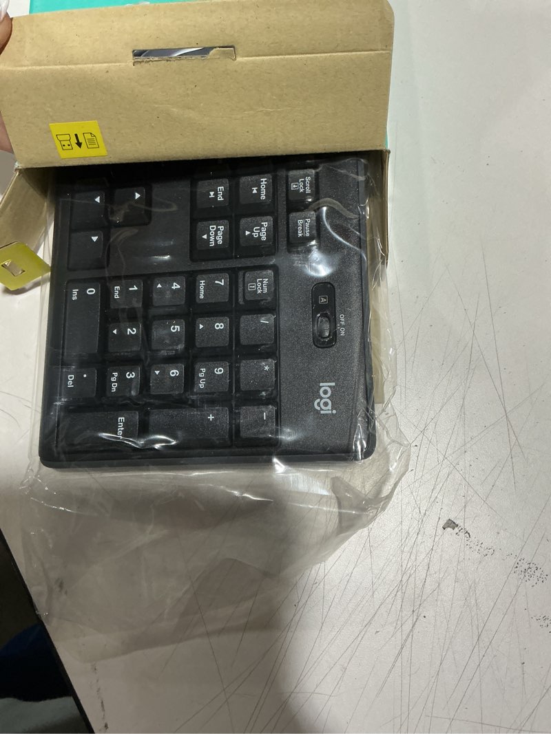 Condition photo showing As Is for Logitech MK270 Wireless Keyboard and Mouse Combo for Windows, 2.4 GHz, 8 Multimedia Keys, PC, Laptop, Wireless Keyboard Compact Mouse Combo - Black Black 1 Pack Combo