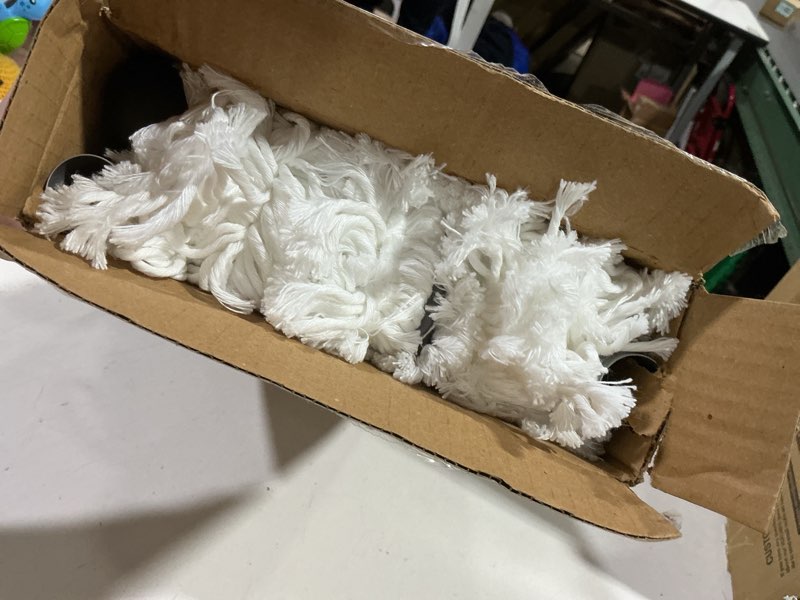 Condition photo showing New/Like New for 24" Commercial Dust Mop for Floor Cleaning, Heavy Duty Sweeper Broom with 2 Microfiber Mop Pads, Wet and Dry Duster Sweeper Broom for Marble, Laminate, Hardwood Floor Cleaning ,Grey