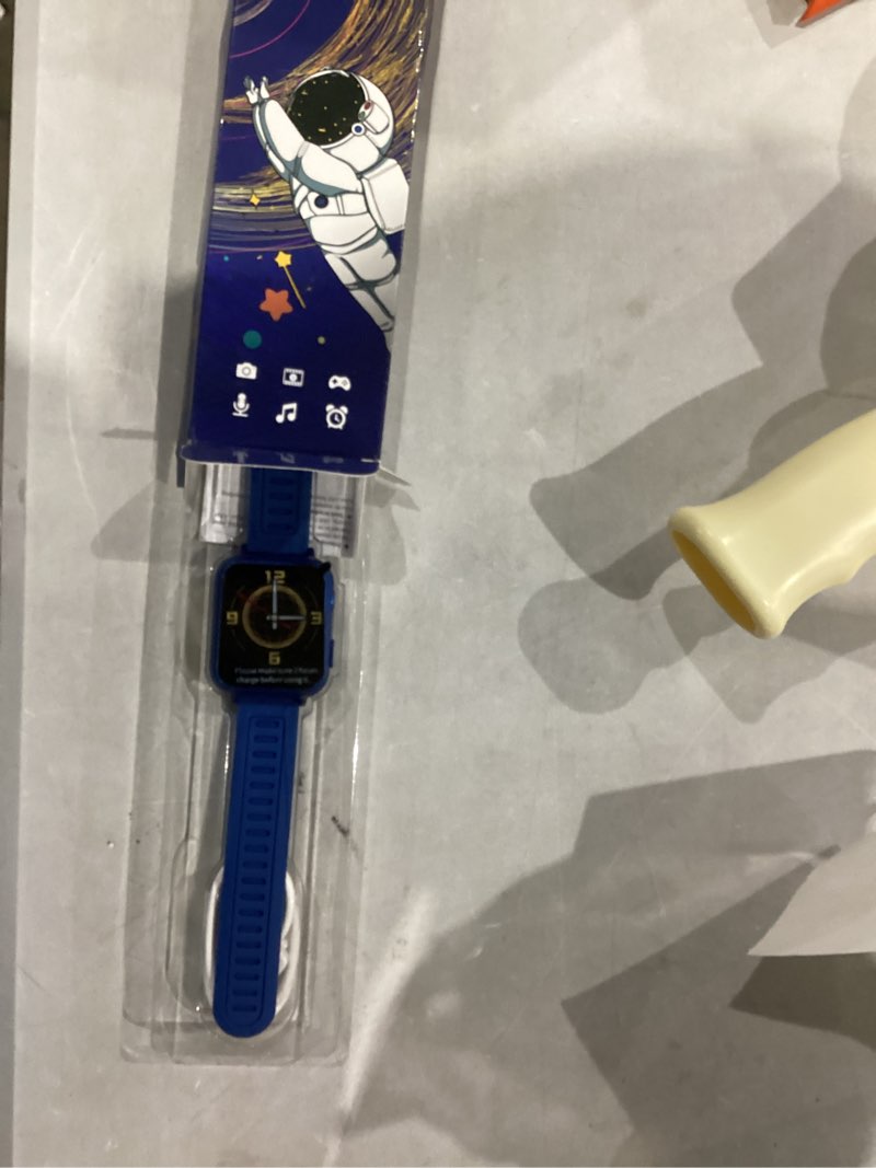 Condition photo showing Good Condition for Phyulls Smart Watch for Kids with 39 Games Alarm Clock, Touchscreen, Calendaring Camera Music Player Time Display Video & Audio Recording, Toys for 3-12 Years Old Boys blue