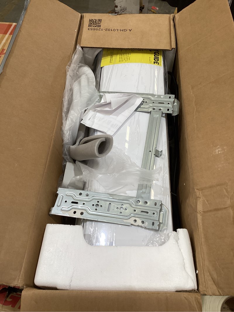 Condition photo showing As Is for bonnlo 12,000 btu ductless mini split ac/heating system, 20 seer inverter split-system wall air conditioner with heat pump, pre-charged condenser & installation kit, works with alexa and wifi, 115v 12000btu-115v-20seer2