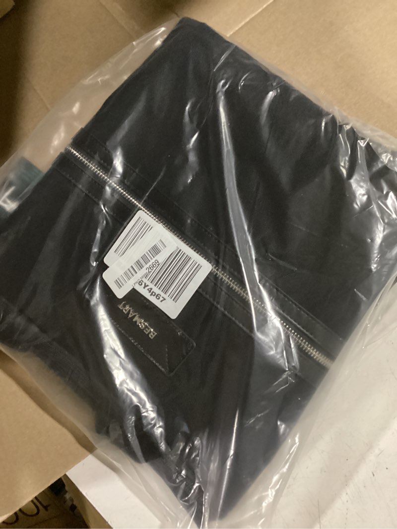 Condition photo showing Good Condition for be smart waterproof foldable garment bags for travel, 51" large travel hanging bags for clothes, carry on suit bag with strap for men women, wrinkle free luggage suit cover for business trips(black)