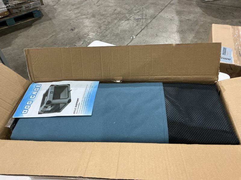 Condition photo showing Good Condition for similar to 36 inch soft dog crates, portable travel crate for large dogs, 3-door foldable soft kennel with mesh windows for indoor & outdoor travel, with blanket and a foldable bowl blue-l 36.0\"l x 25.0\"w x 25.0\"h