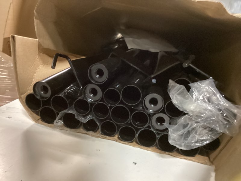 Condition photo showing Good Condition for Beizelte 8 Pack 5Ft String Light Poles,Outside String Lights,Outdoor Light Poles,Metal Poles Stand for Patio,Backyard,Deck