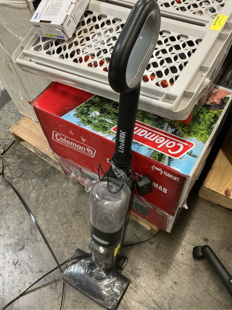Condition photo showing As Is for tineco litevak wash pro cordless vacuum and mop for hard floors, self-cleaning, xl tanks