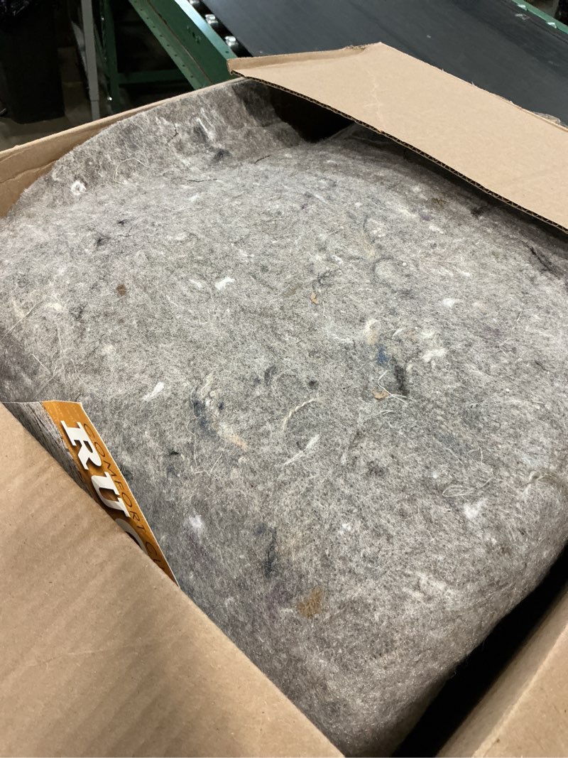 Condition photo showing Good Condition for mohawk home felt rug pad 8' x 10' - 1/4 inch thick cushion for area rugs, protective underlay for hardwood floors, comfort and insulation – felt only pad 1/4 inch ultra premium all surface 8' x 10' (rectangular)
