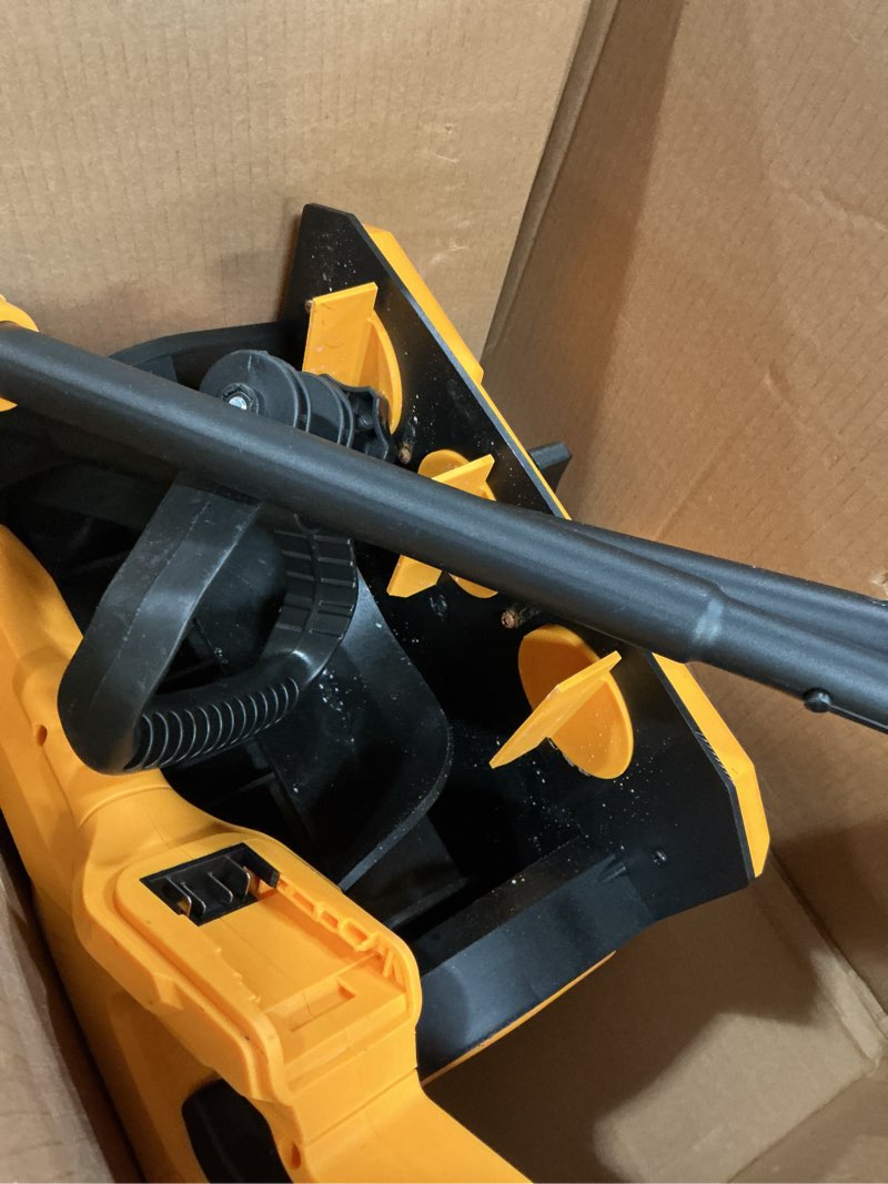 Condition photo showing Good Condition for Electric Snow Shovel-Cordless Snow Removal Kit with Direction Plate & Dual-Safety Switch,Max 10" Throw Distance,Compatible with Dewalt 20V Max Battery (Tool Only)
