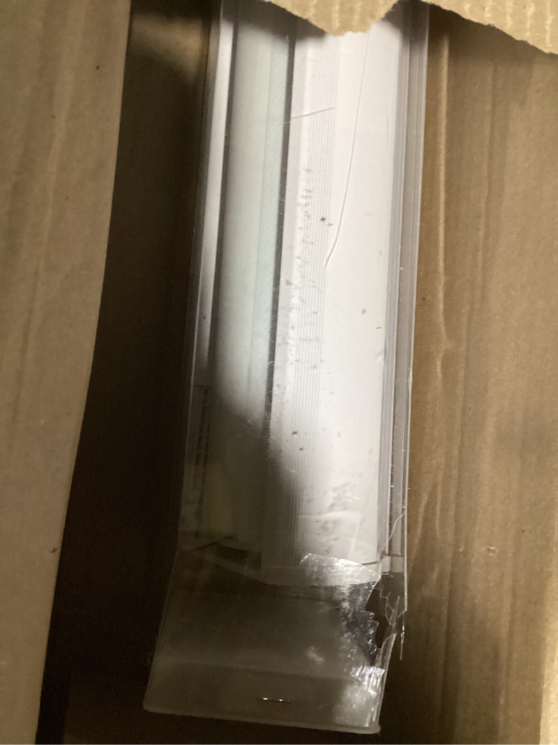 Condition photo showing Good Condition for persilux cordless zebra blinds for windows, free-stop room darkening window blinds (26" w x 72" h, white) light control for day and night, privacy protection window treatments roller shades for home 26"w x 72"h white