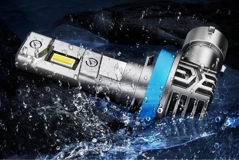 Ursprung Ultra Bright H11 9005 Led Bulb Combo, Upgraded 5th-Gen 16 CSP for Superior Brightness, 6500K Cool White, H8/H9/HB3 Fog Bulbs, 60,000 Hours Lifespan, IP68 Waterproof, Pack of 4