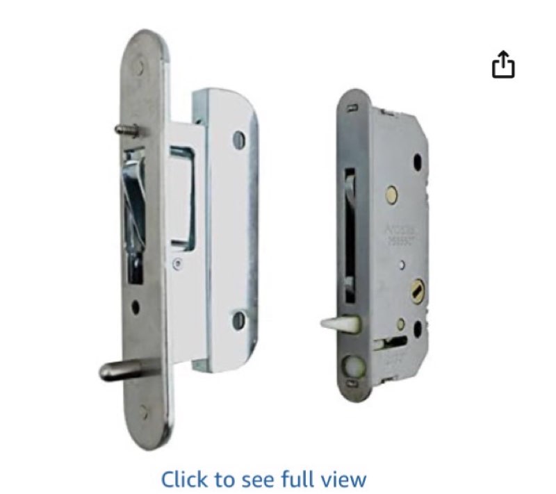 andersen reachout lock and receiver kit 4 panel 1986 to present