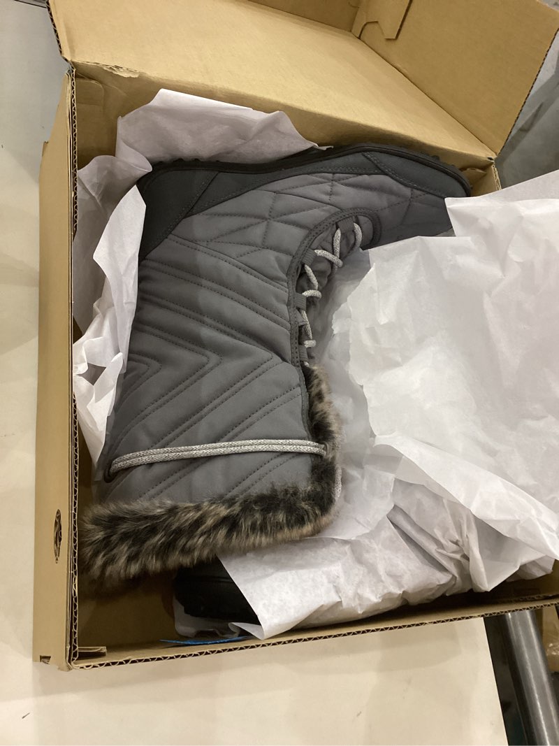 Columbia Women's Minx Mid III, Ti Grey Steel/Grey Ice, 9.5