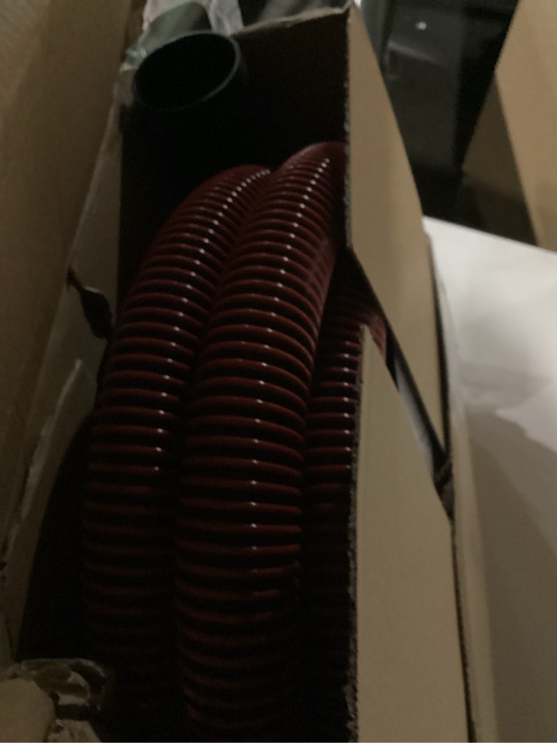 Condition photo showing Good Condition for 16FT Shop Vac Hose, Dust Collection Hose Kit for Home&Shop Vacuums System with 6 Adapters for Woodworking Power Tool & Sander, Compatible with festool/dewalt/bosch/ryobi/makita, etc Most Multi-Brands 16 FT Hose with 6 Adapters