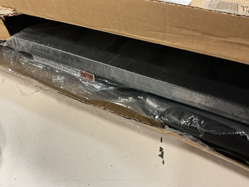 Condition photo showing Good Condition for WAOWAO Clear Acrylic Baby Gate for Stairs Modern Design Acrylic Auto Close Pet Gate, 57.87-66.14" Wide Safety Baby Gate for Doorways,White Clear Dog Gates Indoor, Hallways,Kitchen White 57.87-66.14"