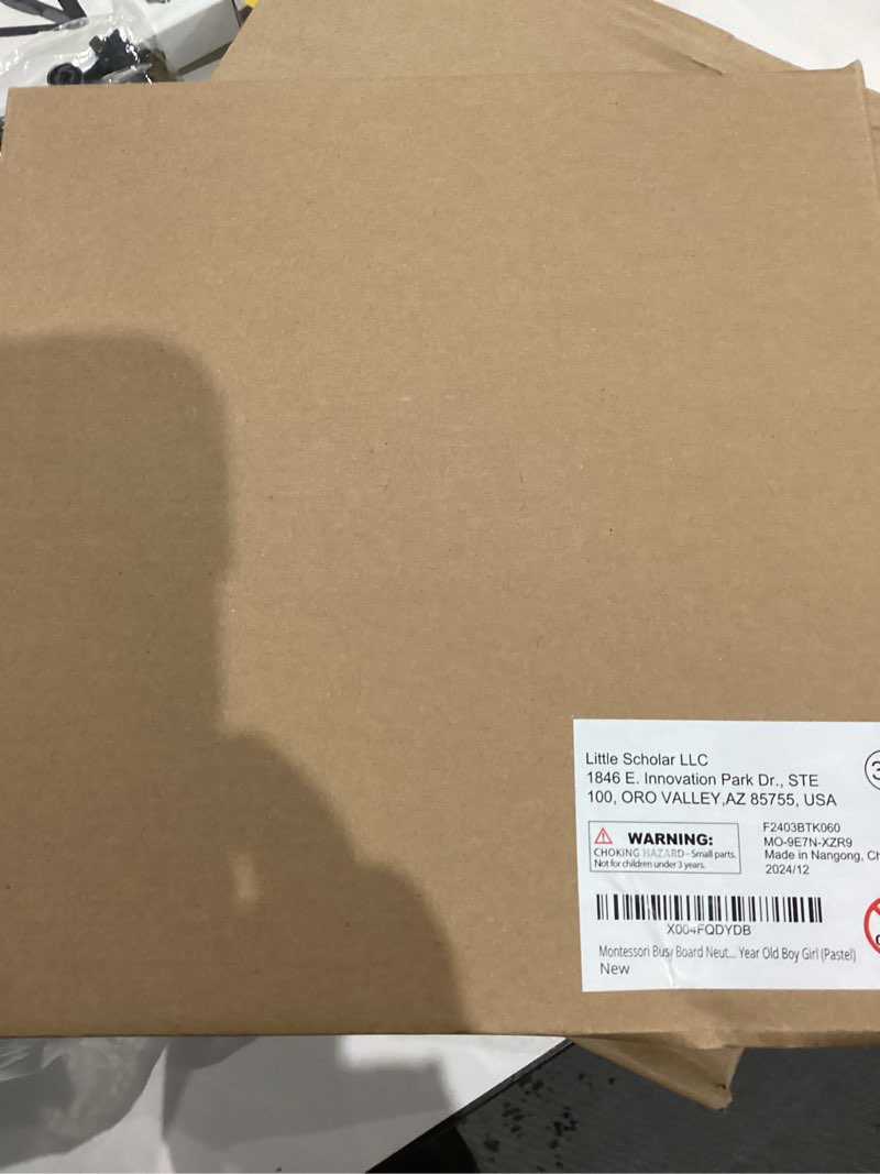 Condition photo showing New/Like New for Montessori Busy Book for Toddlers 1-3, Pastel Aesthetic, Interactive Play, Learning Curriculum, 1-3 Year Old Boy Girl Birthday Gift, Travel Fun, Educational Daycare Toy, Visual Cognitive Skills