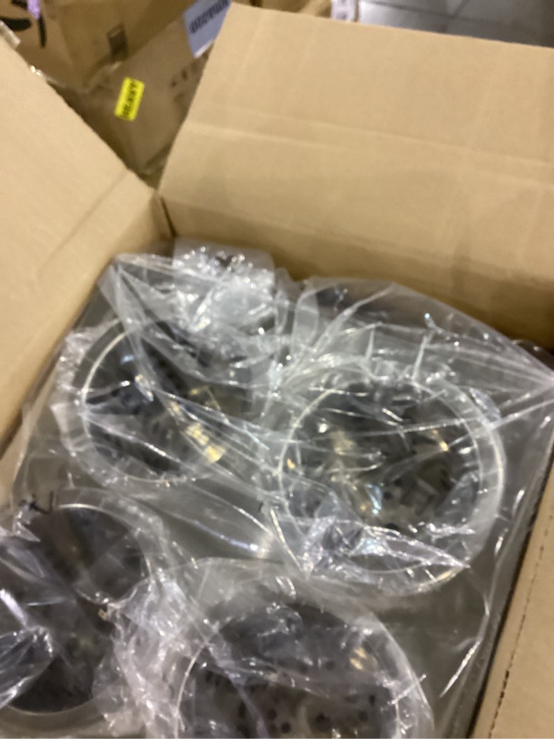 overstockedkitchen commercial 4-hole stainless steel cylinder flatware silverware utensil holder org