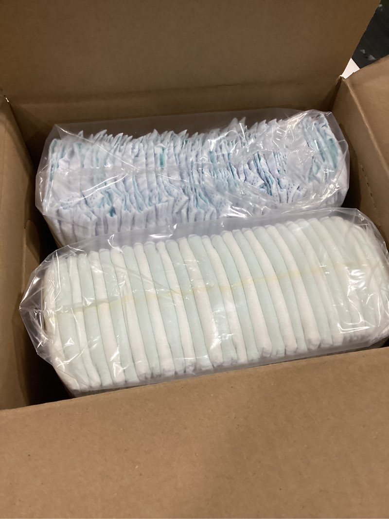 Condition photo showing New/Like New for Pampers ZZZ Overnight Diapers, Size 4 (22-37 lbs), 58 Count, Nighttime Protection Disposable Baby Diaper, Night Time Leak and Skin Protection Size 4 58