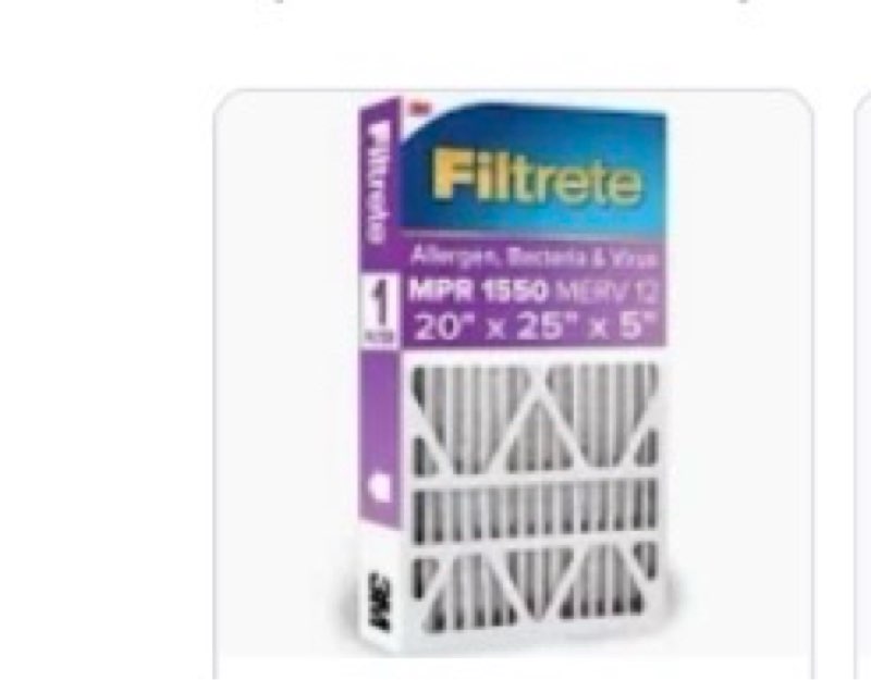 filtrete 20x25x5